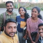 Walk with Mentor by M.S.W. trainees in campus